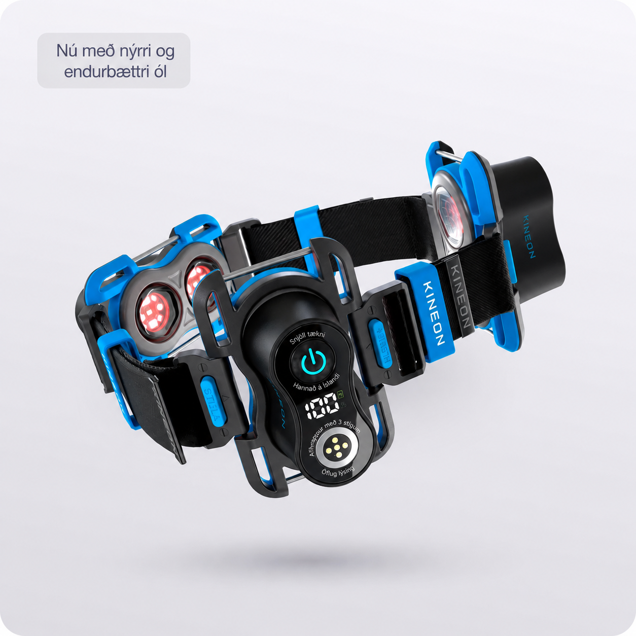 MOVE+ LED-ljós og leysir