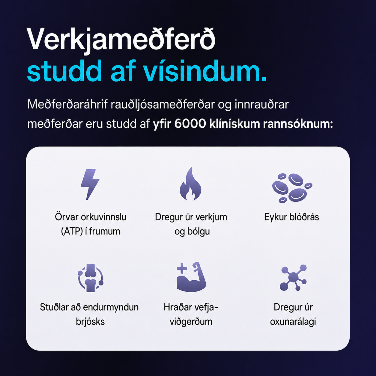 MOVE+ LED-ljós og leysir