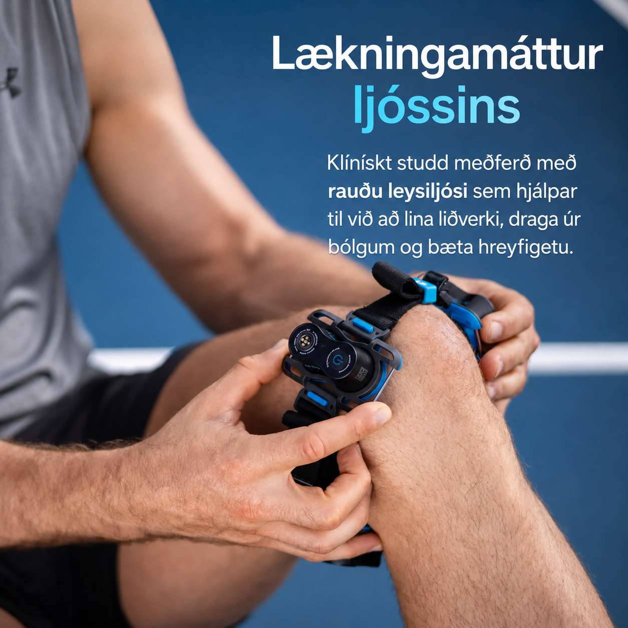 MOVE+ LED-ljós og leysir